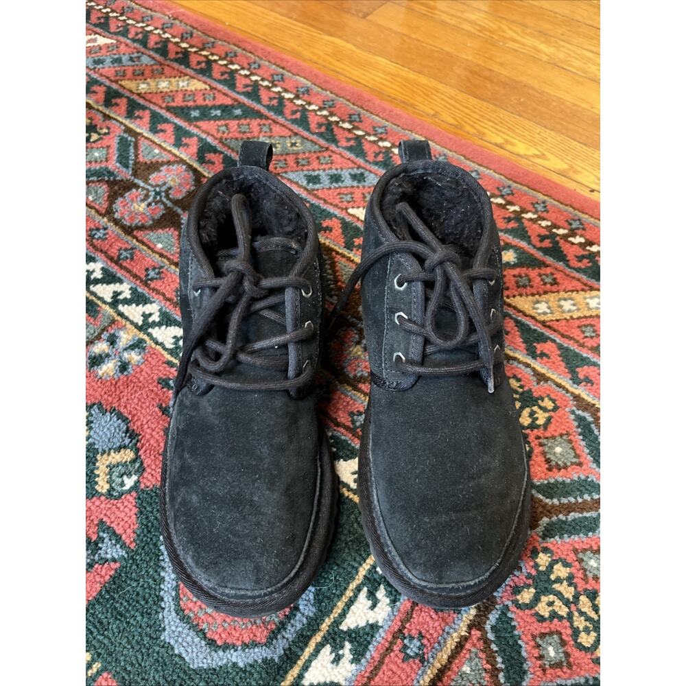 UGG Black Suede Ankle Boots